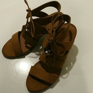 Candie's Block Heel Sandals